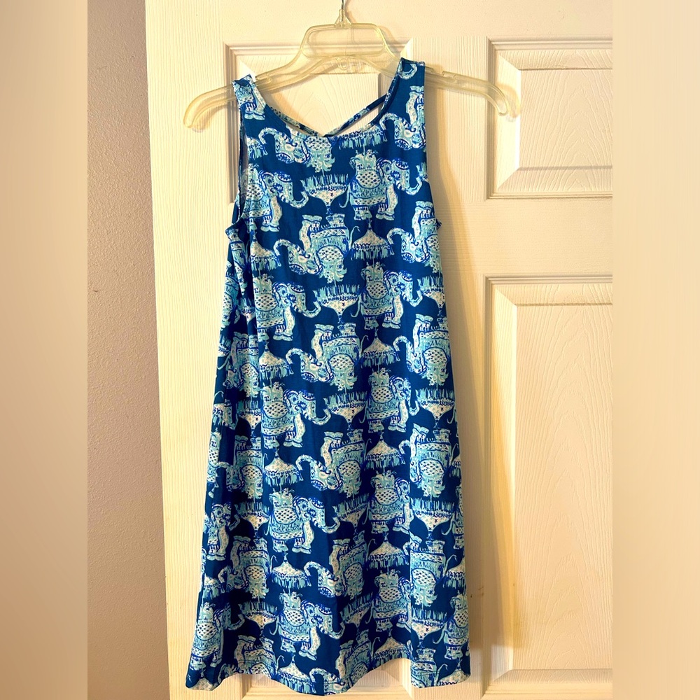 Lilly Pulitzer “Joy Ride” Deep Indigo Kristen Dress